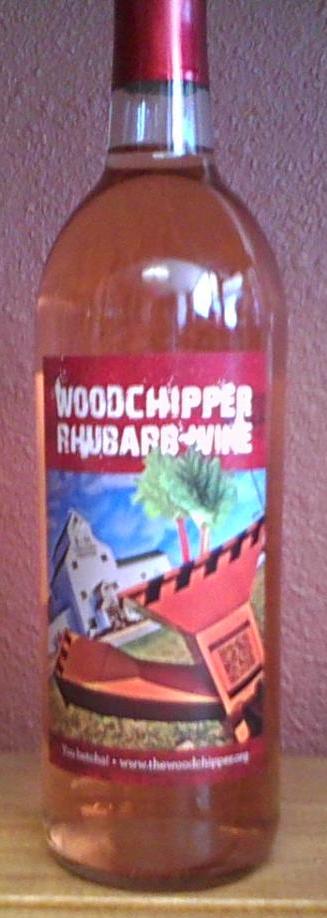 woodchipper rhubarb wine